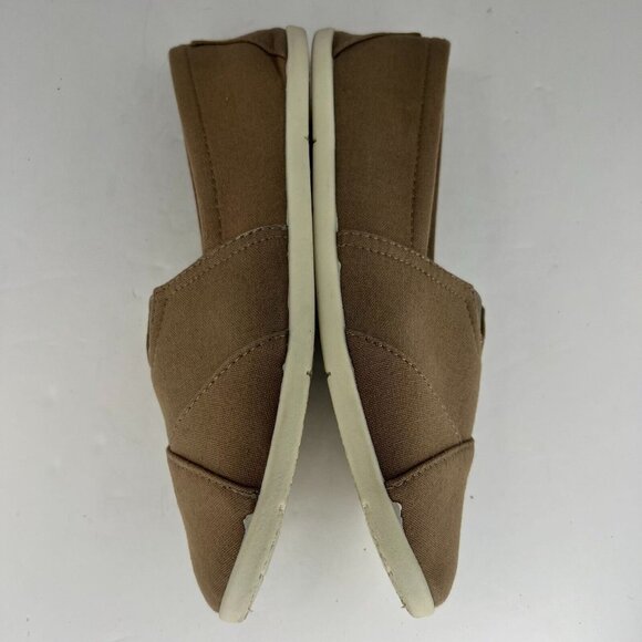 Faded Glory Womens Tan Basic Aline Casual Lightweight Flats Size 9 Slip-On Shoes - Picture 7 of 9